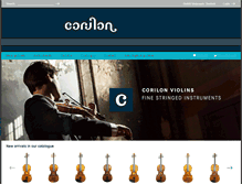 Tablet Screenshot of corilon.com
